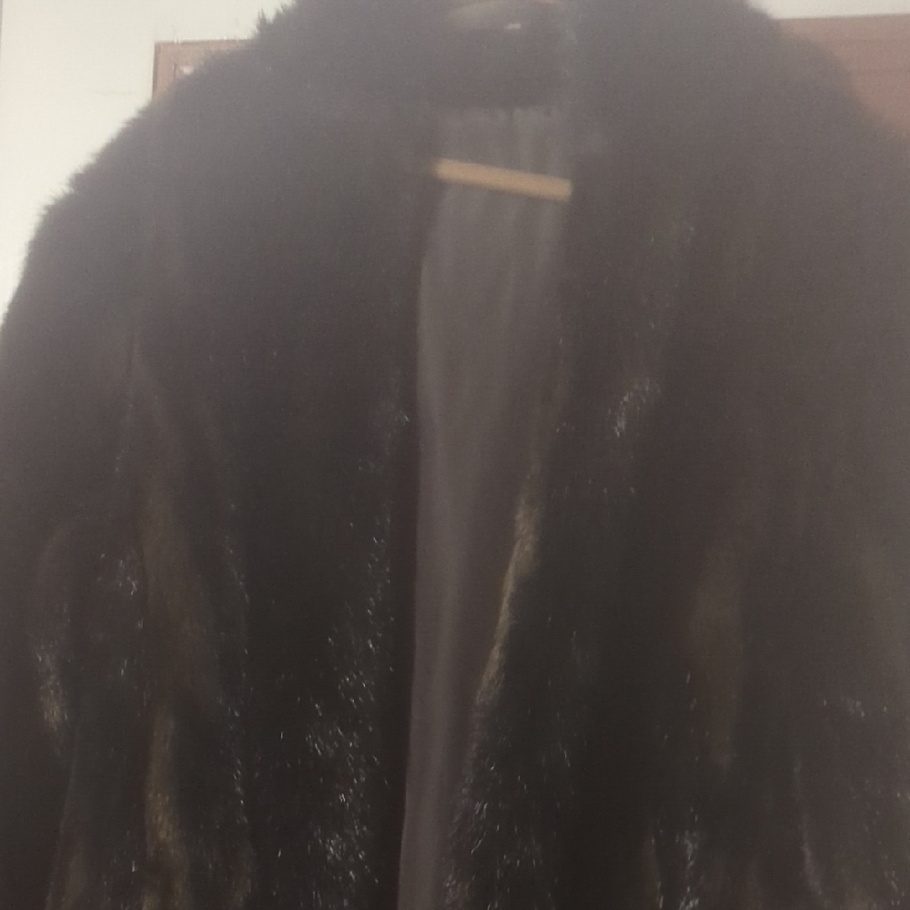 Chic Black Faux Fur Teddy Jacket